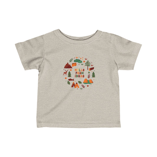 Hello From Idaho Infant Tee