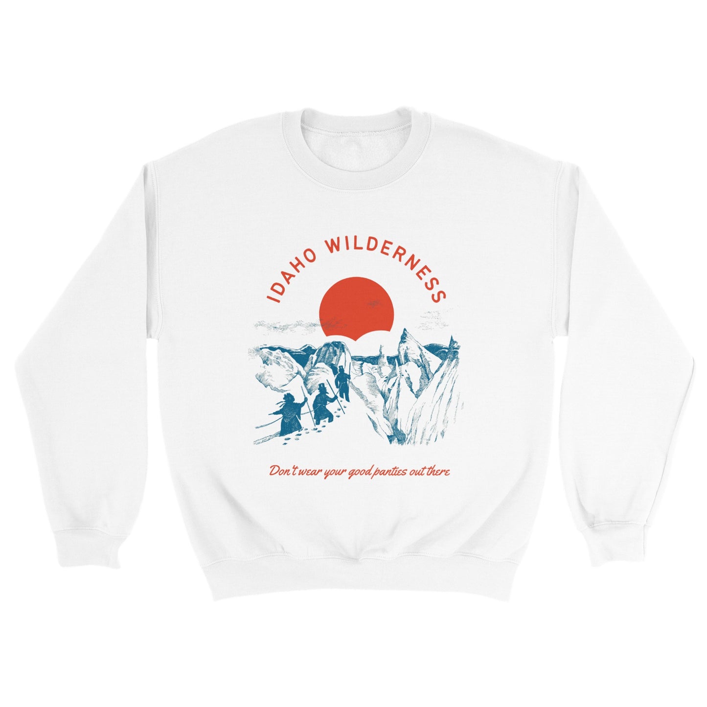 Classic Idaho Wilderness Crewneck Sweater